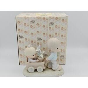 Precious Moments Easters On Its Way Figurine 1989 Enesco 521892 Collectible Gift